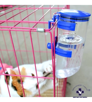 Bình uống nước cho chó mèo gài chuồng