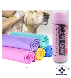 Khăn tắm siêu thấm cho chó mèo