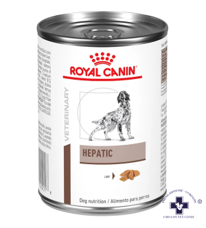 PATE HỖ TRỢ BỆNH GAN CHO CHÓ - ROYAL CANIN HEPATIC CANINE WET 420gr