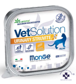 Pate Hỗ Trợ bệnh thận và Tan Sỏi Struvite Cho Mèo - PATE MONGE VET SOLUTION Urinary Struvite 100g