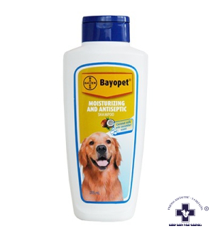 SỮA TẮM GIỮ ẨM VÀ KHÁNG KHUẨN - BAYOPET MOISTURIZING AND ANTISEPTIC SHAMPOO