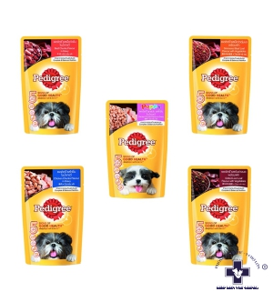  Súp thưởng cho chó mix vị - Pedigree Sauce 130gr