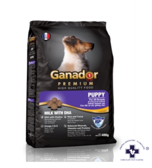 THỨC ĂN KHÔ GANADOR DÀNH CHO CHÓ NHỎ - 400gr