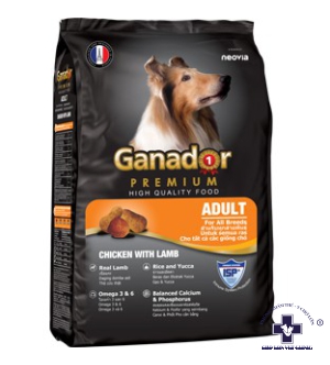 THỨC ĂN KHÔ GANADOR DÀNH CHO CHÓ TRƯỞNG THÀNH - 400gr