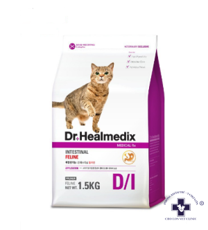 Thức ăn khô hỗ trợ bệnh đường ruột mèo - Dr.Healmedix Intestinal Feline 1.5kg