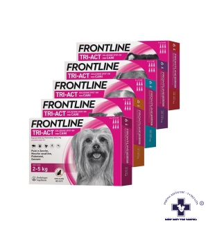 Thuốc Nhỏ Gáy Diệt ve, ruồi, muỗi Frontline Tri-Act Cho Chó