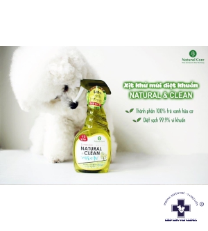 Xịt khử mùi diệt khuẩn Natural&Clean